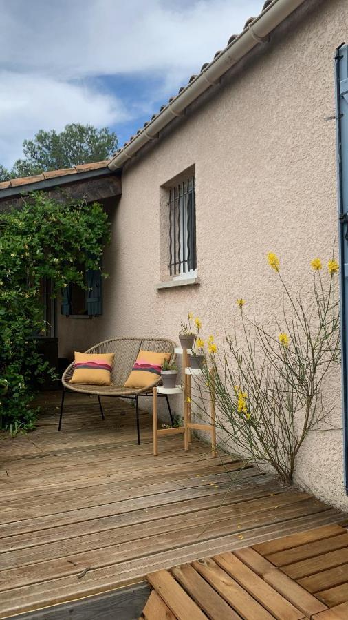 Villa En Bordure De Colline*Piscine*Clim*Netflix Les Matelles Экстерьер фото